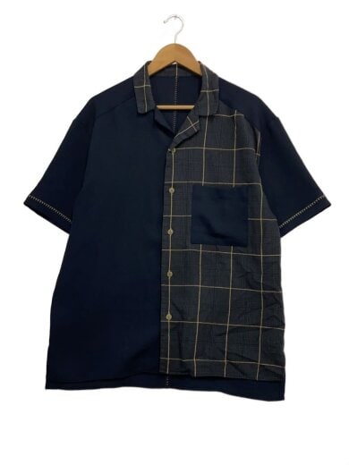 商品画像：半袖シャツ/M/ポリエステル/NVY/19ss-sh003 1
