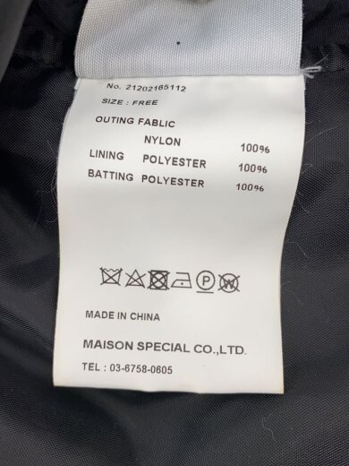 商品画像：ベスト/FREE/ナイロン/BLK/21202165112 4