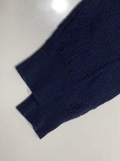 商品画像：襟汚れ/ニットパーカー/S/ウール/NVY 6