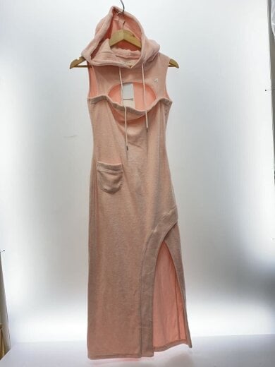 商品画像：ノースリーブワンピース/FREE/コットン/PNK/AM0922 1