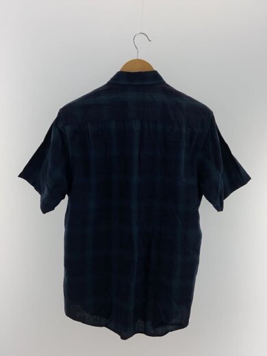 商品画像：半袖シャツ/L/コットン/ネイビー/チェック 2