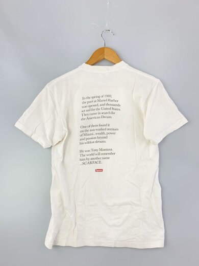 商品画像：17AW/×Scarface/Friend Tee/Tシャツ/S/コットン/WHT/プリント割れ// 2