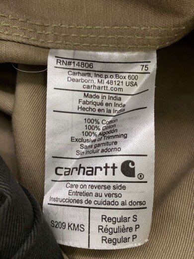 商品画像：長袖シャツ/S/コットン/BEG 4