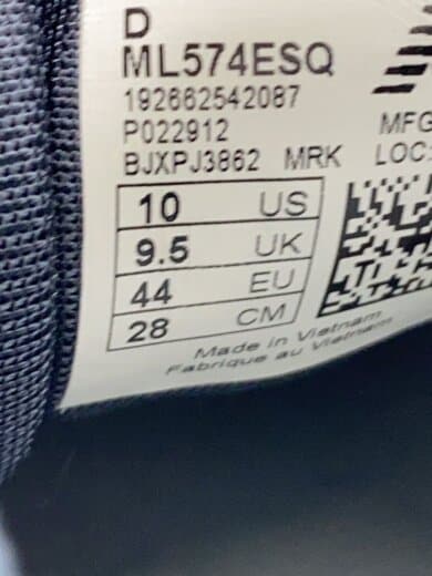 商品画像：ML574//ネイビー/28cm/NVY 5