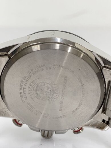 商品画像：ソーラー腕時計/アナログ/ステンレス/BLK/SLV/E610-S104831 4