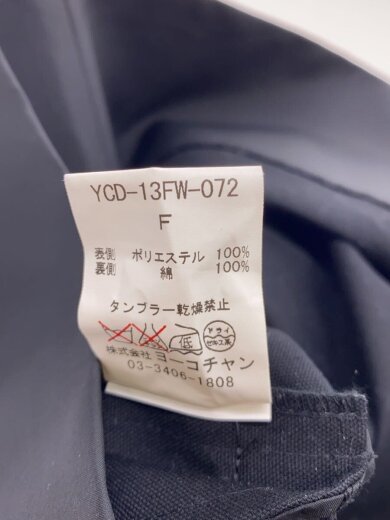 商品画像：ノースリーブワンピース/FREE/ポリエステル/BLK/無地/YCD-13FW-072 4