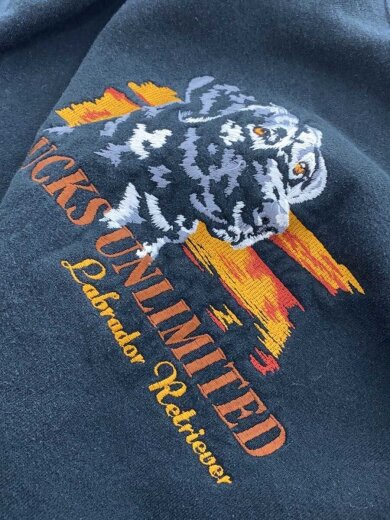 商品画像：スウェット/XL/コットン/BLK/90s/DUCKS UNLIMITED 5