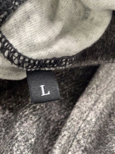 商品画像：Tシャツ/L/コットン/GRY/プリント/A13035// 4