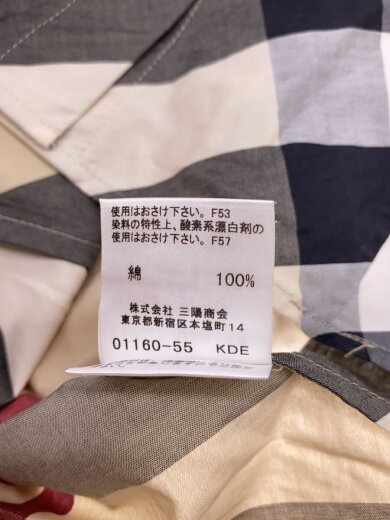 商品画像：長袖シャツ/38/コットン/BEG/チェック/FEA37-058-14// 4