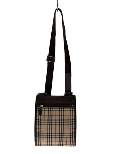商品画像：ショルダーバッグ/--/BRW/チェック// 1
