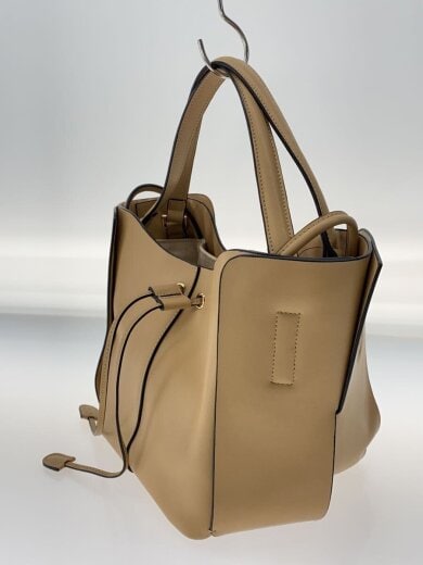 商品画像：ハンドバッグ/PVC/BEG/無地 2