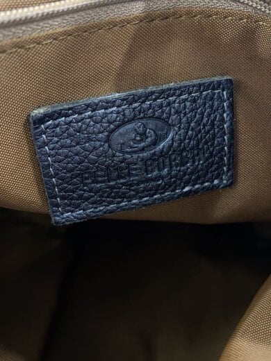 商品画像：ハンドバッグ/ウレタン加工/BLK/無地/サイドジップ有 6