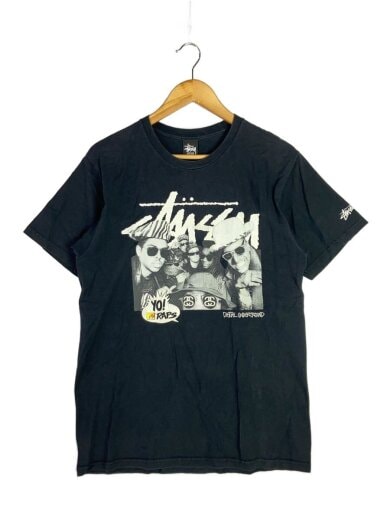 商品画像：Tシャツ/M/コットン/BLK 1