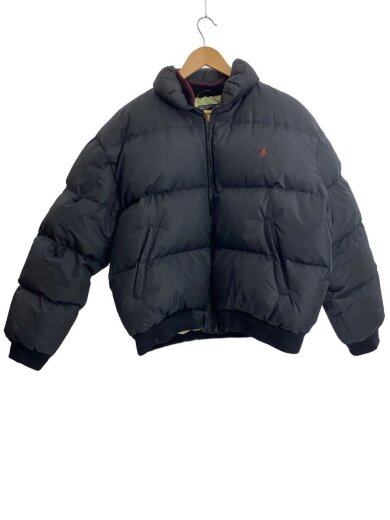 商品画像：ダウンジャケット/L/ポリエステル/BLK/ジッパープル破損 1