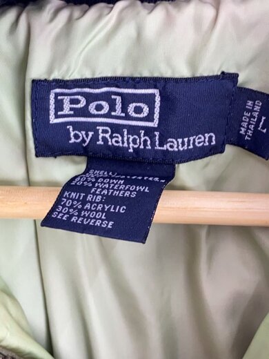 商品画像：ダウンジャケット/L/ポリエステル/BLK/ジッパープル破損 3