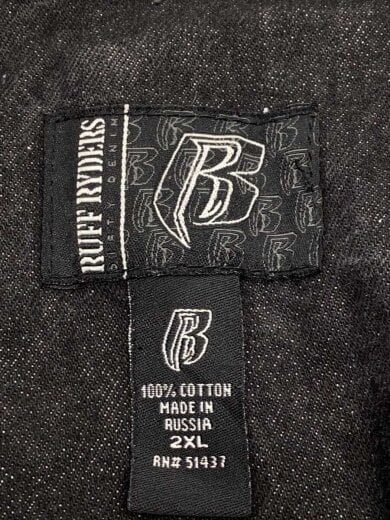 商品画像：BUFF RYDERS/Gジャン/XXL/デニム/BLK 3