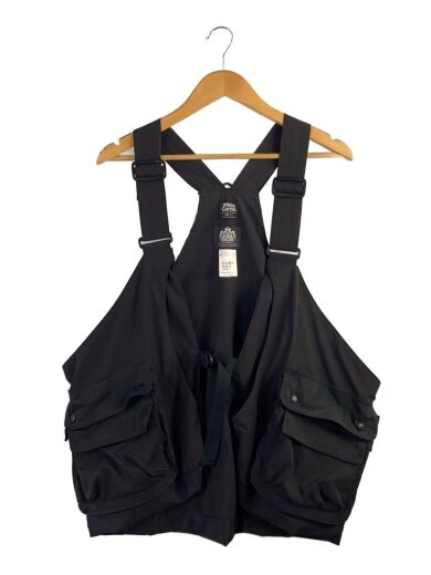 商品画像：WATER REPELLENT FISHING VEST/FREE/ナイロン/BLK/汚れ有 1