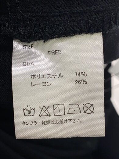 商品画像：ロングスカート/FREE/ポリエステル/BLK/無地/N21-086// 5