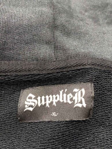 商品画像：ファークロスジップパーカー/XL/コットン/BLK// 3
