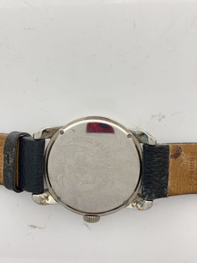 商品画像：クォーツ腕時計/アナログ/レザー/BLK/BLK/DZ-1373 3