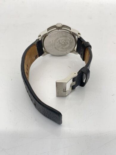 商品画像：クォーツ腕時計/アナログ/レザー/BLK/BLK/DZ-1373 4