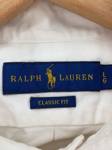 商品画像：長袖シャツ/L/コットン/WHT/CLASSIC FIT 3