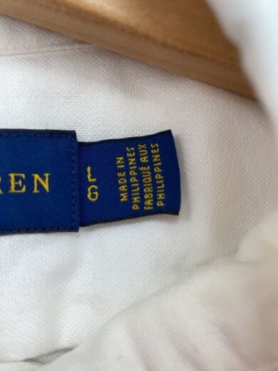 商品画像：長袖シャツ/L/コットン/WHT/CLASSIC FIT 4