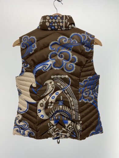 商品画像：ダウンベスト/38/ポリエステル/マルチカラー 2