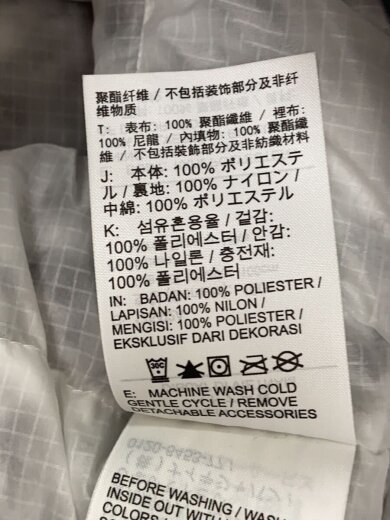 商品画像：ベスト/L/ポリエステル/BLK/DD6637-010 5