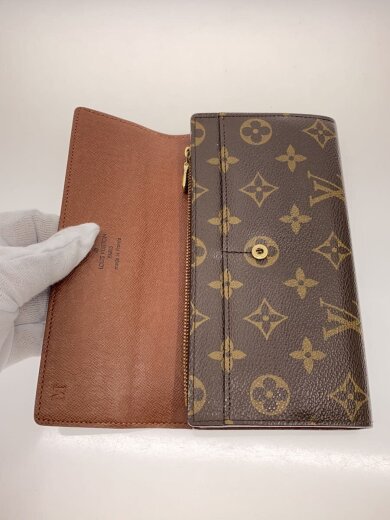 商品画像：3)ポシェット・ポルト・モネ・クレディ_モノグラム・キャンバス/PVC/BRW/レディース 4