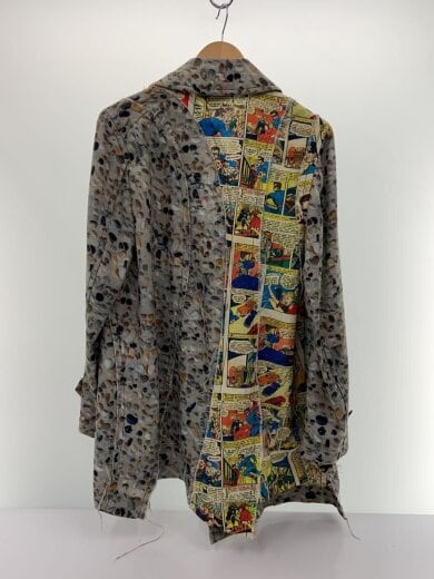 商品画像：ジャケット/S/ポリエステル/マルチカラー/総柄/PB-C002 2