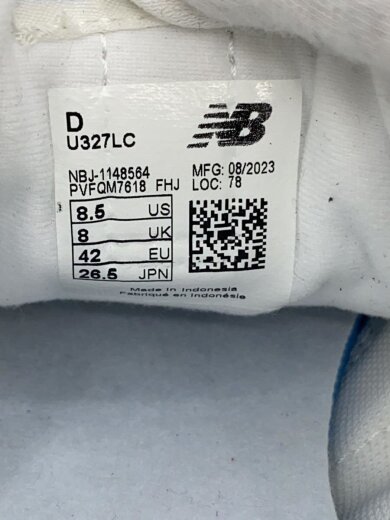 商品画像：U327/ブラック/26.5cm/BLK 5