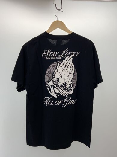 画像：その他ブランドTシャツ/L/コットン/BLK//2