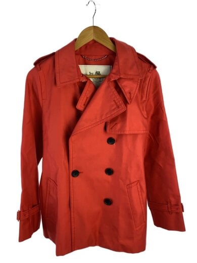 商品画像：トレンチコート/S/コットン/RED 1