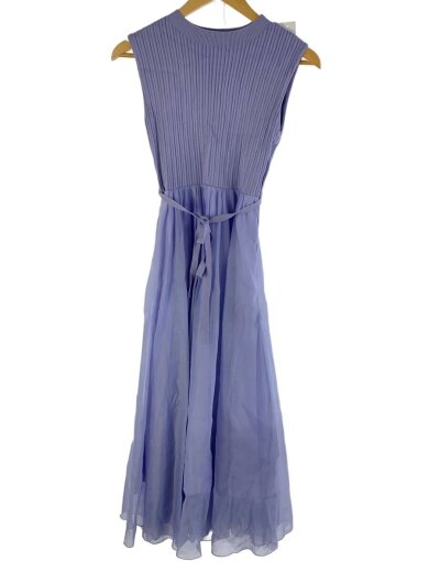 商品画像：25AW/ドッキングワンピ/ノースリーブワンピース/0/レーヨン/パープル/SWNO252060// 1