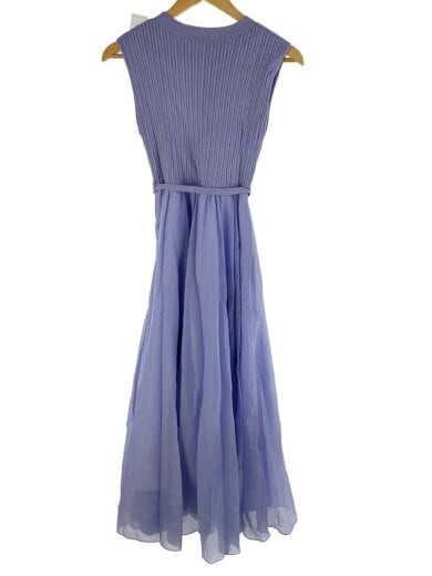 商品画像：25AW/ドッキングワンピ/ノースリーブワンピース/0/レーヨン/パープル/SWNO252060// 2