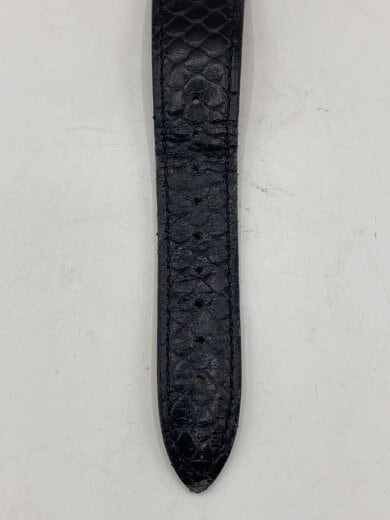 商品画像：クォーツ腕時計/アナログ/レザー/BLK/BLK/SS/WF5T052 5