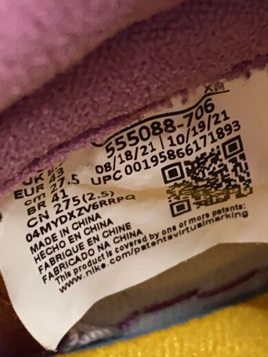 商品画像：ハイカットスニーカー/27.5cm/YLW/555088-706 5