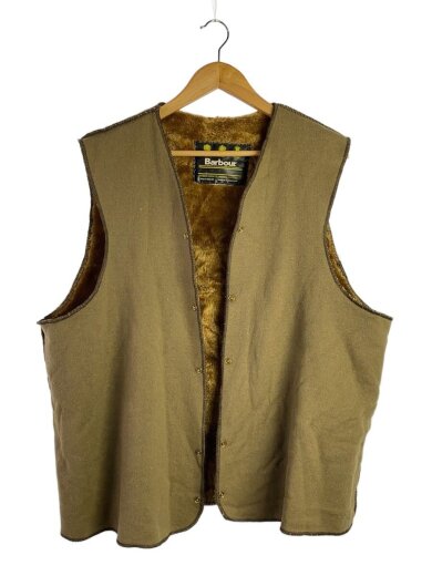 商品画像：ボアライナー/フリースベスト/--/ポリエステル/CML/無地 1