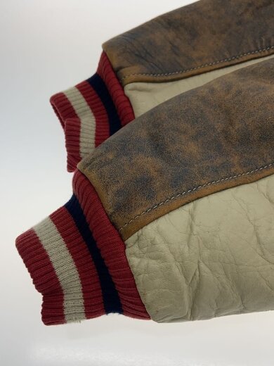 商品画像：MELLENCANP/スタジャン/M/牛革/BRW/ 5