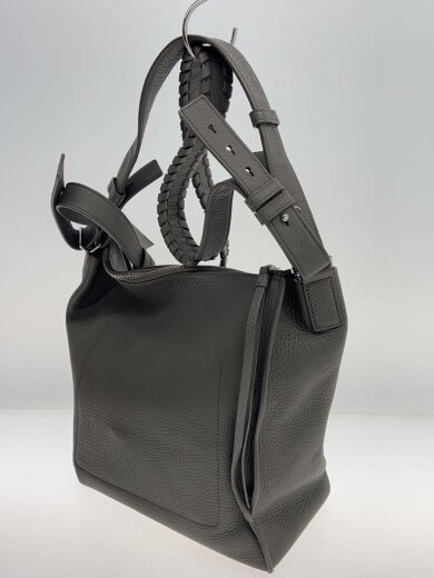 商品画像：ショルダーバッグ/牛革/GRY/無地/WB0701 2