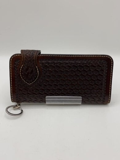 商品画像：長財布/レザー/BRW/無地/メンズ 2