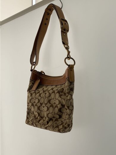 商品画像：ショルダーバッグ_シグネチャー/キャンバス/CML/無地 2