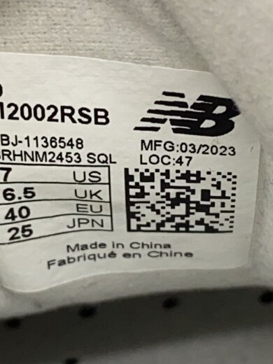 商品画像：M2002/グレー/25cm/GRY/スウェード 5