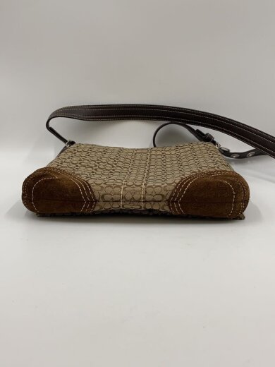 商品画像：ショルダーバッグ/キャンバス/BRW/総柄/3644 4