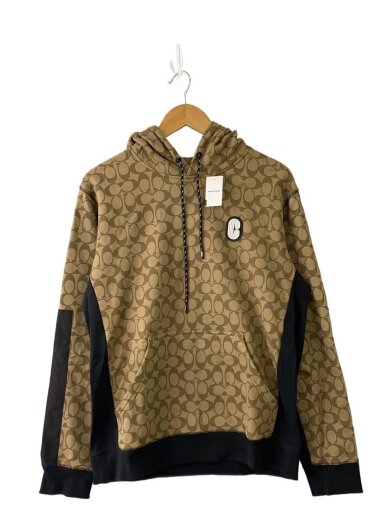 商品画像：シグネチャー/パーカー/S/コットン/BEG/総柄/89747// 1