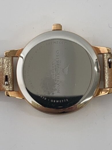商品画像：クォーツ腕時計/アナログ/--/WHT/GLD/SS 3