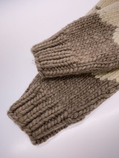 商品画像：ニット・セーター(厚手)/--/ウール/BEG 3