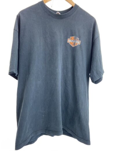 商品画像：Tシャツ/XXL/コットン/BLK 1