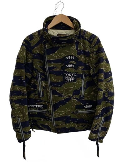 商品画像：NEIGHBORHOOD×HYSTERICGLAMOUR/ジャケット/M/コットン/GRN/カモフラ 1